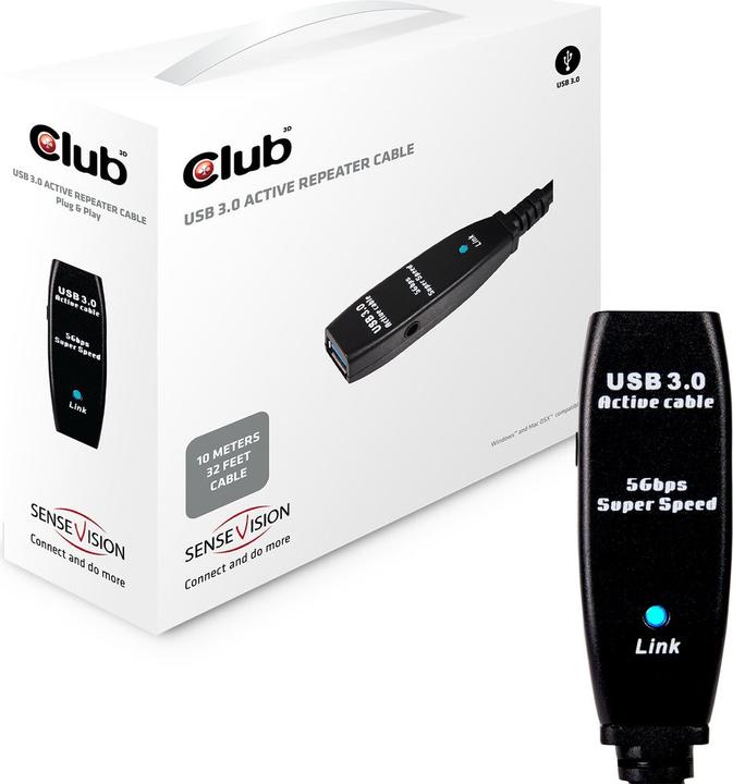 Produktbild Club 3D USB 3.0 (10 m, USB 3.0)
