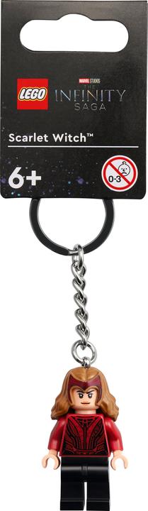 Actual product image LEGO Marvel Avengers Scarlet Witch key ring (854241)