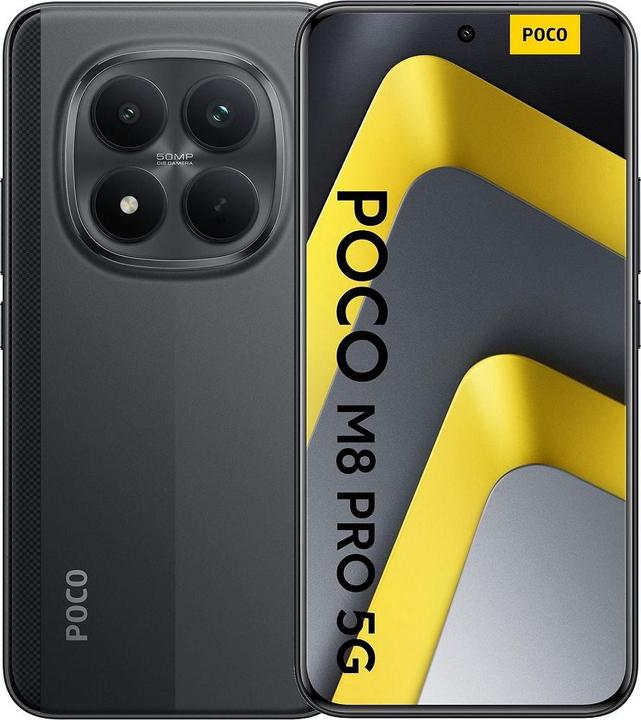 Produktbild Xiaomi Smartphone MOBILE PHONE M8 PRO 5G/12/512GB BLACK MZB0ML5EU (512 GB, Black, 6.83", Dual SIM, 5G)