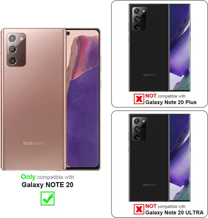 Immagine prodotto Cadorabo Vetro di protezione del display a schermo intero (1 Pezzo/i, Samsung Galaxy Note 20)