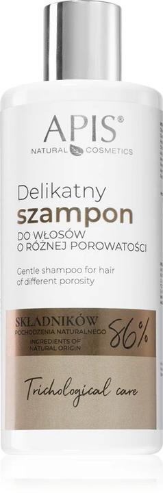 Apis Natural Cosmetics Apis - Trichological Care gentle shampoo for hair with different porosity 300ml (300 ml)