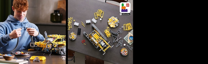 Produktbild LEGO Liebherr LR 13000 Raupenkran (42146, LEGO Technic)