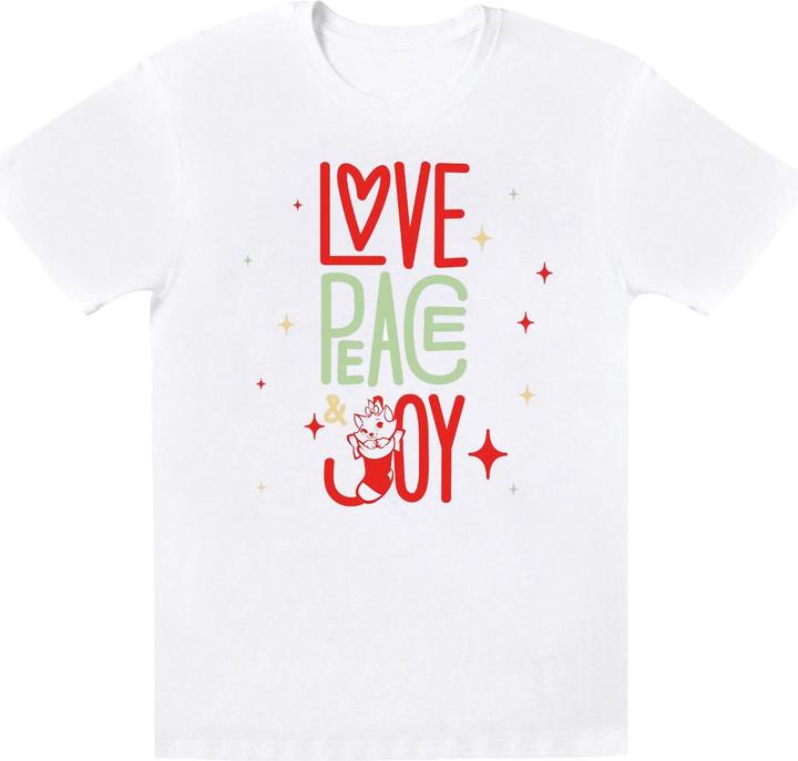 Produktbild Disney The Aristocats Marie Love Peace Joy TShirt Jungen (152, 158)