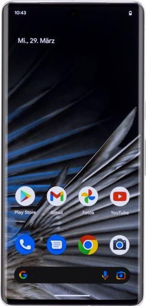 Image du produit Google Pixel 7 Pro (256 Go, Blanc, 6.70", SIM + eSIM, 50 Mpx, 5G)