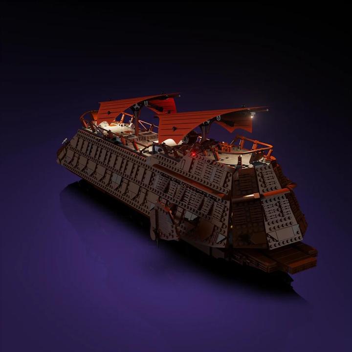 Produktbild Light my bricks LMB 2.0 LED Licht Set für LEGO® 75397 Star Wars - Jabbas Segelbarke