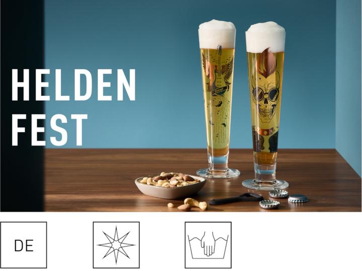 Actual product image Ritzenhoff Heldenfest Bierglas (A.Behnke) H25 #17 (0.39 l, 1 x)