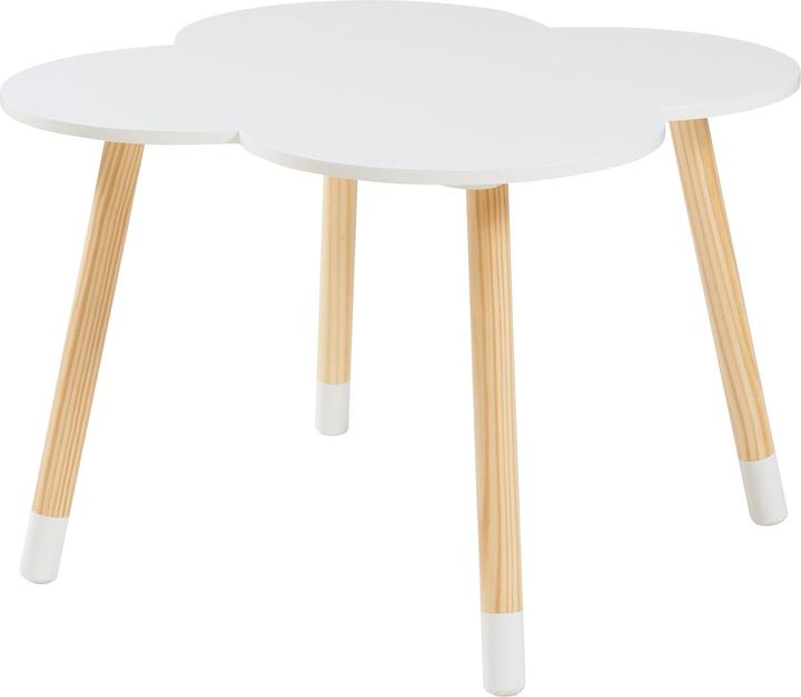 Actual product image En.Casa Kindersitzgruppe Epim mit Wolkendesign Weiss (Child seating group)
