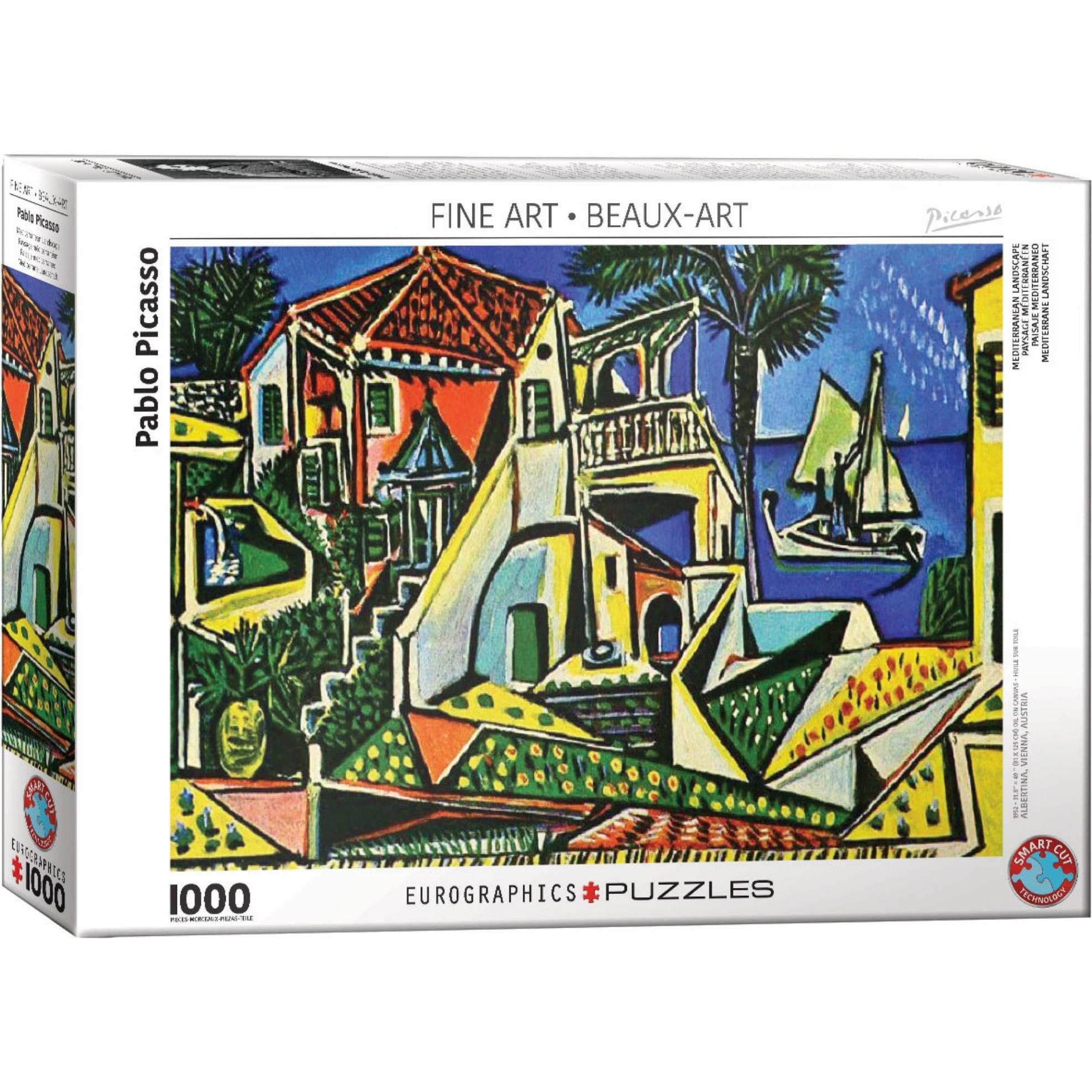 Eurographics Mittelmeer Landschaft (1000 Teile)