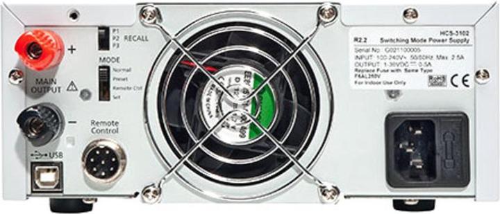 Actual product image Manson Labornetzgerät HCS- 3102 (1-36 V / 0 - 5 A) mit