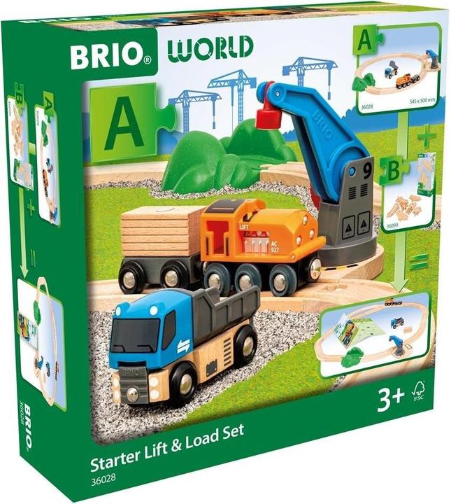 Actual product image Brio Goods train with crane