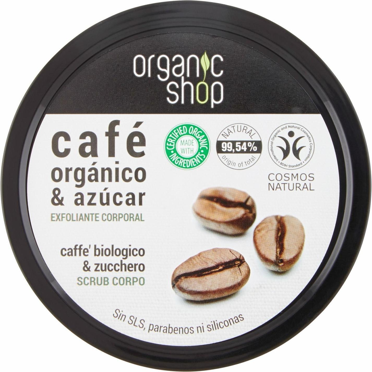 Organic Shop, Duschmittel, Exfoliante Corporal - Brazilian Coffee -