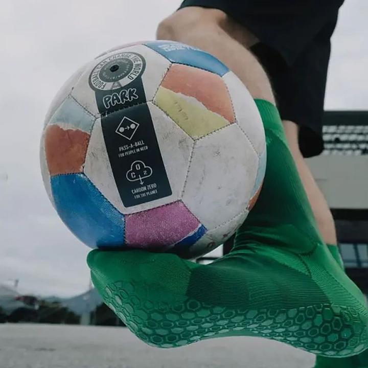 Image du produit NovoSoxx Fussballsocken Gr. 36-41 Grip Socken Fussball Strümpfe GripSoxx Grün (36 - 41)
