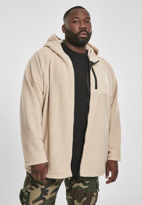 Produktbild Urban Classics Hooded Sherpa Zip Jacket (5XL)
