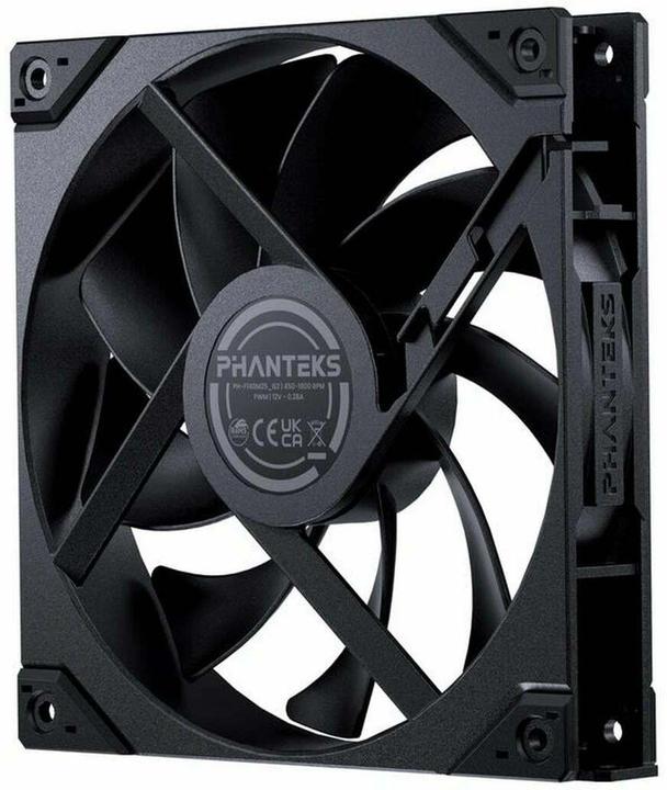 Produktbild Phanteks M25 Gen2 PWM Lüfter - 140mm, schwarz (140 mm, 1 x)