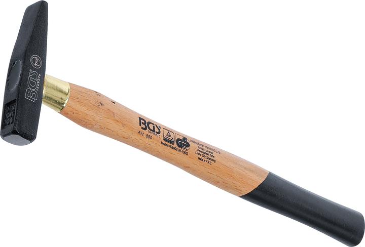 Produktbild BGS Schlosserhammer Holz-Stiel DIN 1041 100 g (155 g)