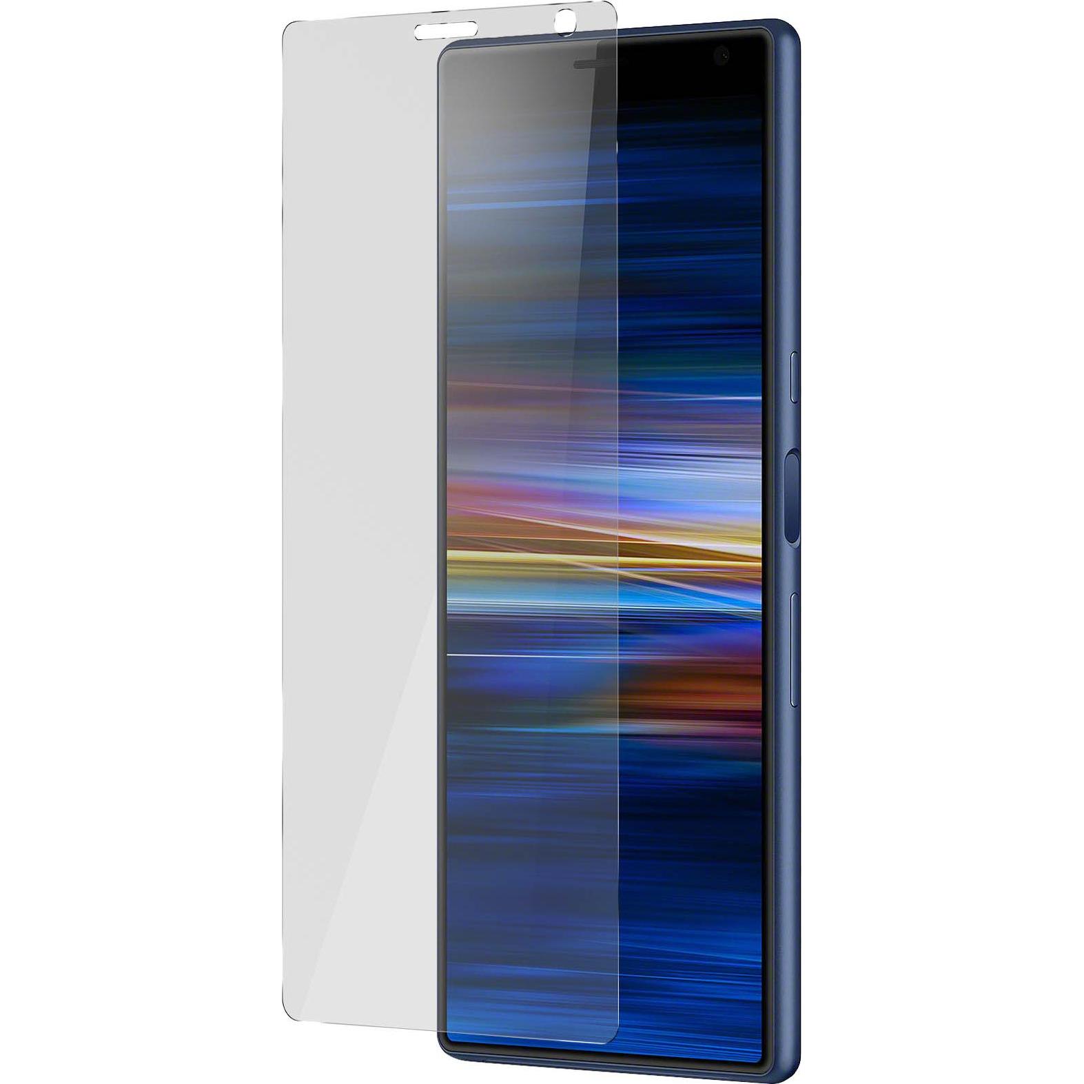 Avizar Kristallklare Folie, Glas-Displayschutz (1 Stück, Sony Xperia 10 Plus), Smartphone Schutzfolie, Transparent