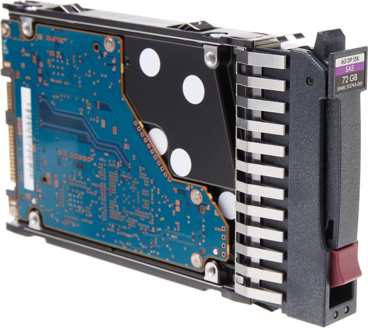 Actual product image HPE 512545-B21 Hard disk (0.07 TB, 2.5")