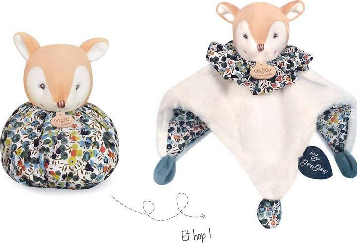 Actual product image Doudou et Compagnie Boule fawn cuddle cloth 25cm