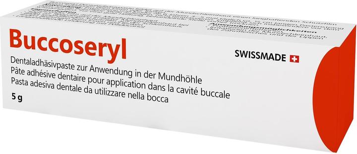Actual product image Buccoseryl Dental adhesive paste