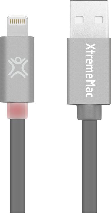 Produktbild XtremeMac Flat LED Kabel (1.20 m, USB 2.0)