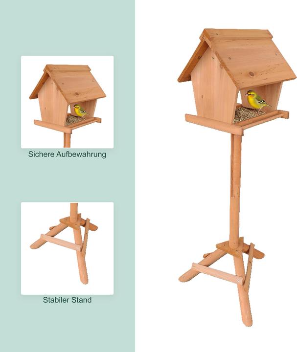 Actual product image Relaxdays Birdhouse