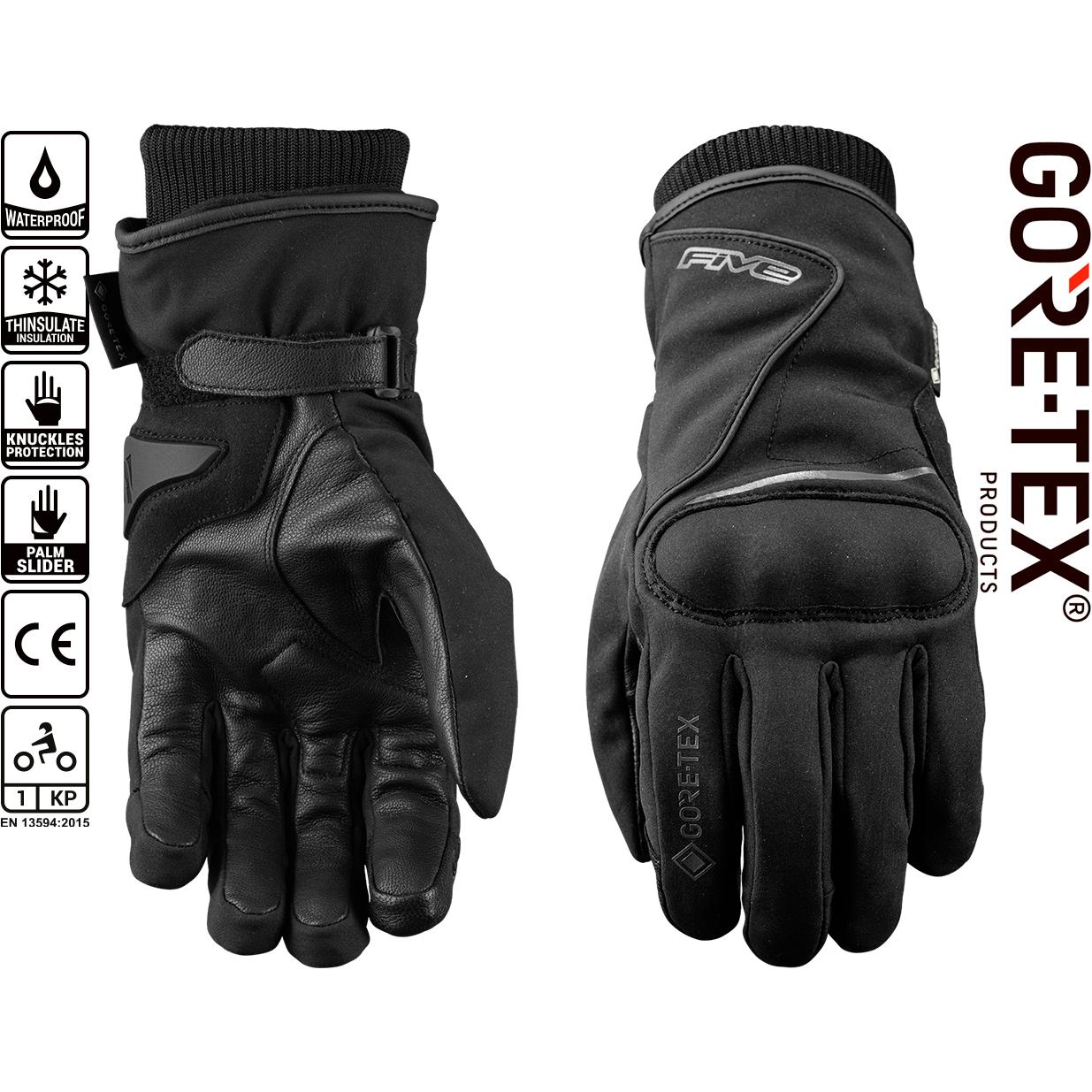 Thumbnail - Five, Motorradhandschuhe, Stockholm GTX (Herren, M)