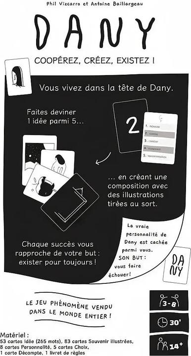 Immagine prodotto Grrre Games Dany (Francese, 2 - 5 Giocatori)