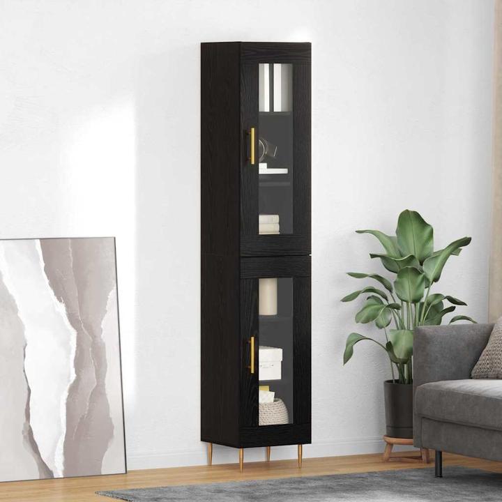 Actual product image vidaXL Moderner Buffetschrank (34 x 34.50 x 180 cm)