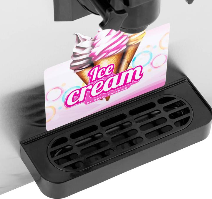 Image du produit Royal Catering Machine à glace italienne - 1150 W - 15 l/h - 1 parfum -
