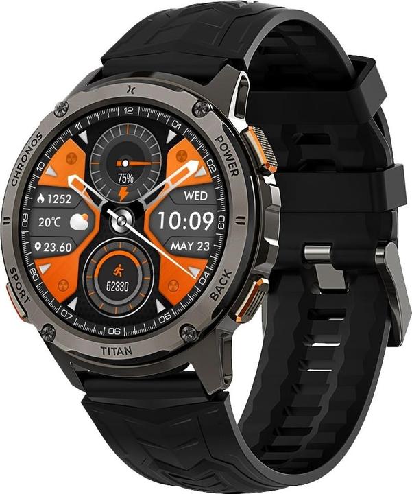 Produktbild Maxcom Smartwatch FW110 Titan Chronos schwarz