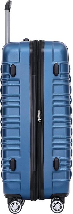 Actual product image Beibye Hard Shell Suitcase Blue Set (115 l)