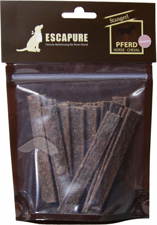 Immagine prodotto Escapure Cavalli Spuntini per cani Stangerl 150 g (Adulto, 1 pz., 150 g)