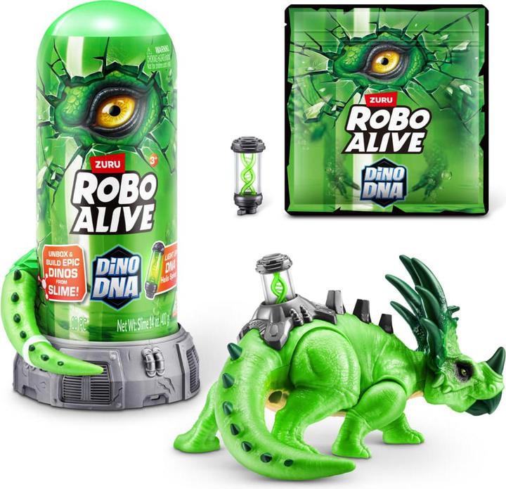 Produktbild Roboalive ROBO ALIVE-DINO DNA-DINO DNA PLAYSET,S1,TUBE,8PC