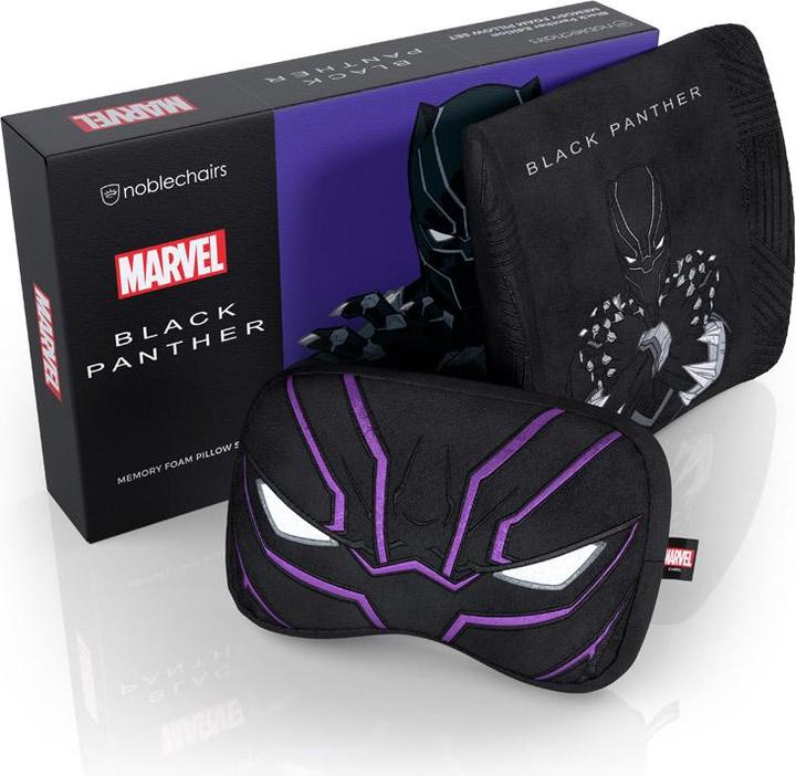 noblechairs Memory Foam Kussenset - Black Panther Editie