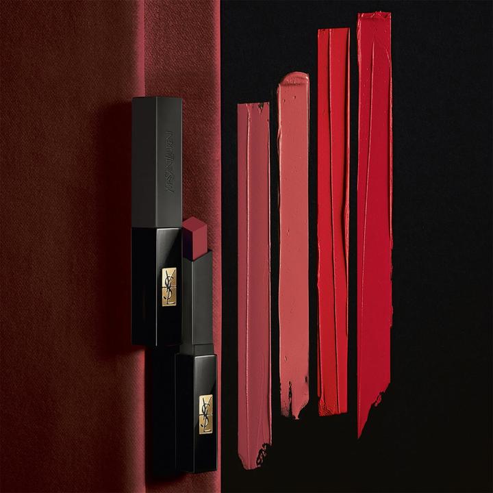 Actual product image Yves Saint Laurent Rouge Pur Couture The Slim Velvet Radical Fuchsia 310 (N°310 Fuchsia Never Over)