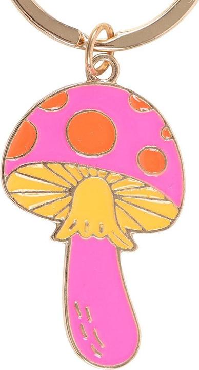 Actual product image Something Different Funky Fungi Mushroom Keyring