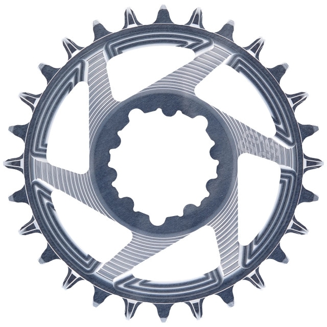 Actual product image e*13 Helix R Guidering SRAM Direct Mount chainring, 34 T., 3mm offset, 11/12-speed, grey (34)