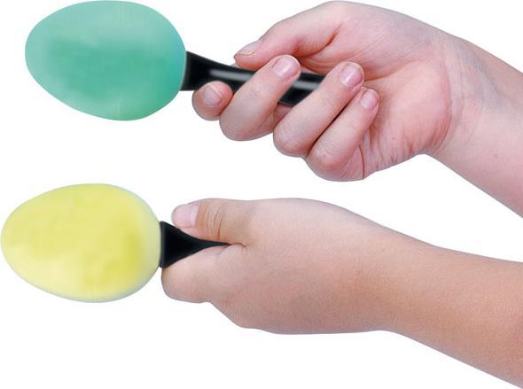 Immagine prodotto Betzold Musik Maracas a uovo scosso con maniglie (Maracas)