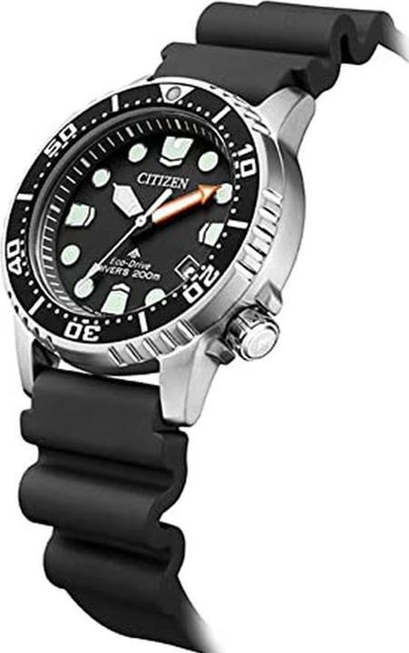 Actual product image Citizen EO2020-08E Eco-Drive Divers Ladies Watch 36mm 20ATM (Diving watch, 37 mm)