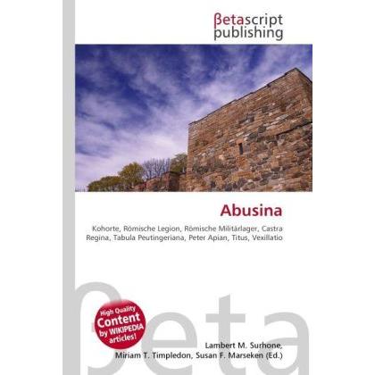 Abusina, Fachbücher