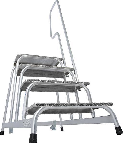 Immagine prodotto Krause Scaletta mobile per lavori di montaggio STABILO, 2 rotelle a supporto fisso (Ponteggio, 114 cm)