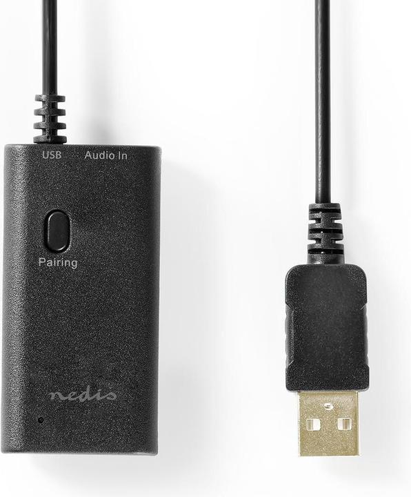 Actual product image Nedis Bluetooth® Transmitter | Connections - Input: 1x AUX / 1x USB | SBC | Up to 1 devices | Schwa (Channels)