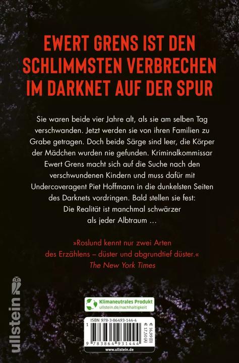 Produktbild Schlaft, Kinder, schlaft (Ewert Grens ermittelt ) (Deutsch, Anders Roslund, 2022)