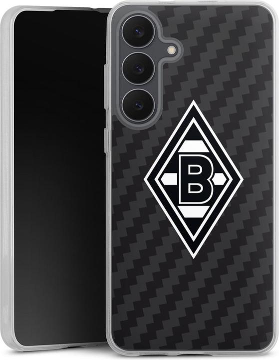 Produktbild DeinDesign Silikon Hülle für Samsung Galaxy S25 FE Handyhülle Case Smartphone Schutzhülle Borussia (Samsung Galaxy S25 FE)