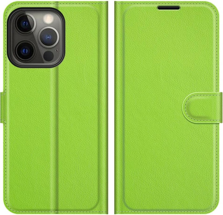 Produktbild Cover-Discount iPhone 13 Pro - Leder Etui Hülle grün (Apple iPhone 13 Pro)