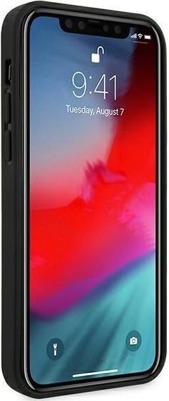 Produktbild Ferrari FESPEHCP12LBK iPhone 12 Pro Max 6,7" czarny/black hardcase On Track Perforated (Apple iPhone 12 Pro Max)