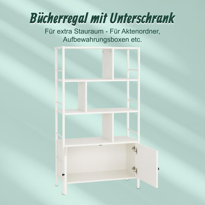 Actual product image Relaxdays Bücherregal (74 x 30 x 154.50 cm)
