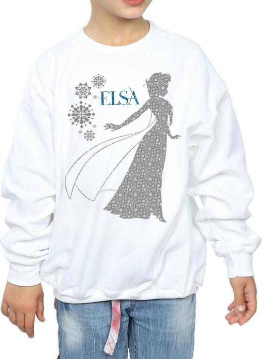 Produktbild Disney Frozen Elsa Christmas Silhouette Sweatshirt Mädchen (152, 158)
