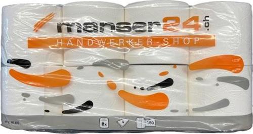 Produktbild Manser HWC WC Papier "Manser24" 4 - lagig
