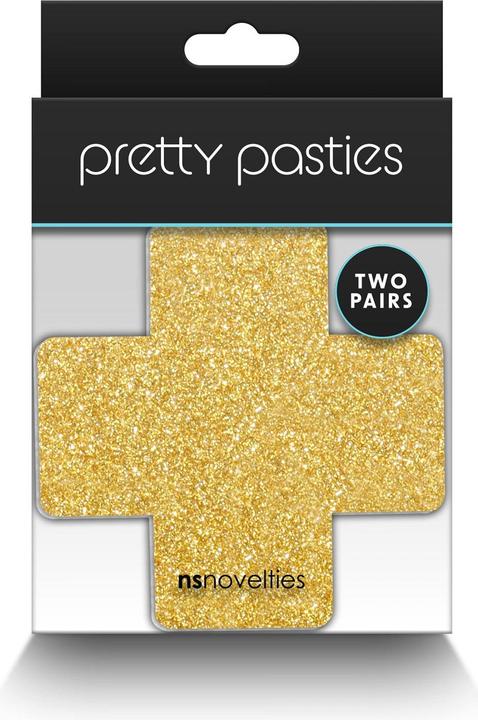 Produktbild NS Novelties Pasties Glitter Cross 2 Pairs